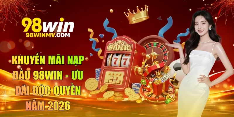 khuyến mãi nạp đầu 98win
